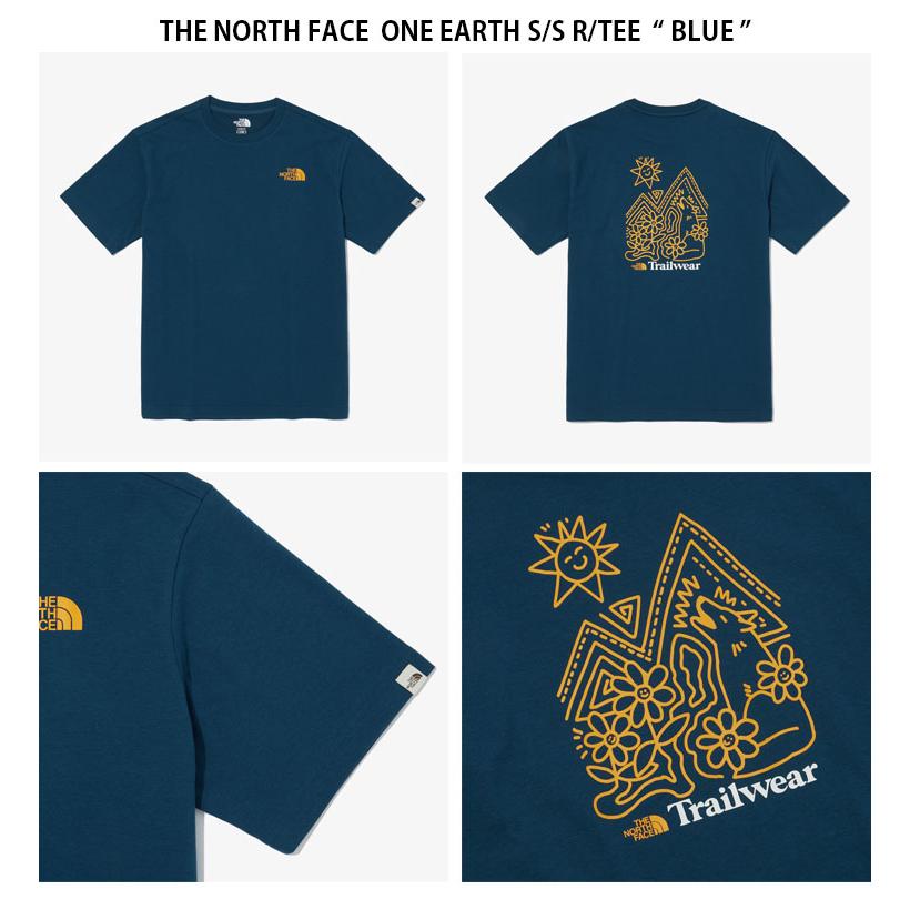 THE NORTH FACE ノースフェイス Tシャツ ONE EARTH S/S R/TEE ワン アース ショートスリーブ ティーシャツ 半袖 ロゴ メンズ レディース NT7UP05J/K/L/M/N/O｜a-dot｜15
