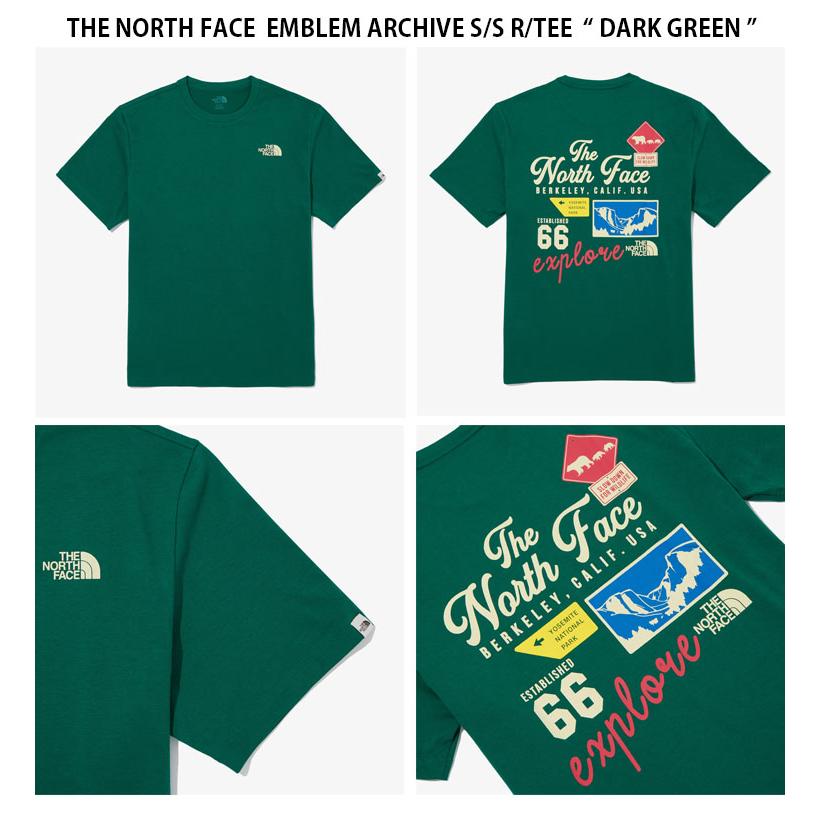 THE NORTH FACE ノースフェイス Tシャツ EMBLEM ARCHIVE S/S R/TEE エンブレム アーカイブ ティーシャツ 半袖 カットソー メンズ レディース NT7UQ10J/K/L/M/N/O｜a-dot｜13