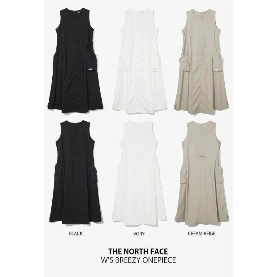 THE NORTH FACE ノースフェイス レディース ワンピース W'S BREEZY ONEPIECE ウィメンズ ブリージー ワンピース スリーブレス ひざ下丈 女性用 NT7ZQ30J/K/L｜a-dot｜06