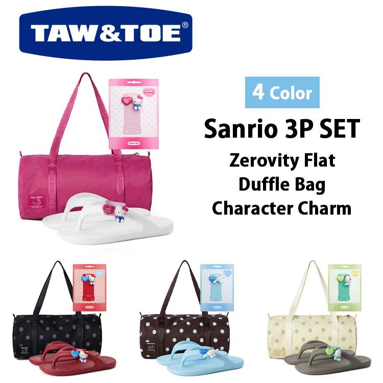 TAW & TOE トー&トー X Sanrio サンリオ レディースサンダル
