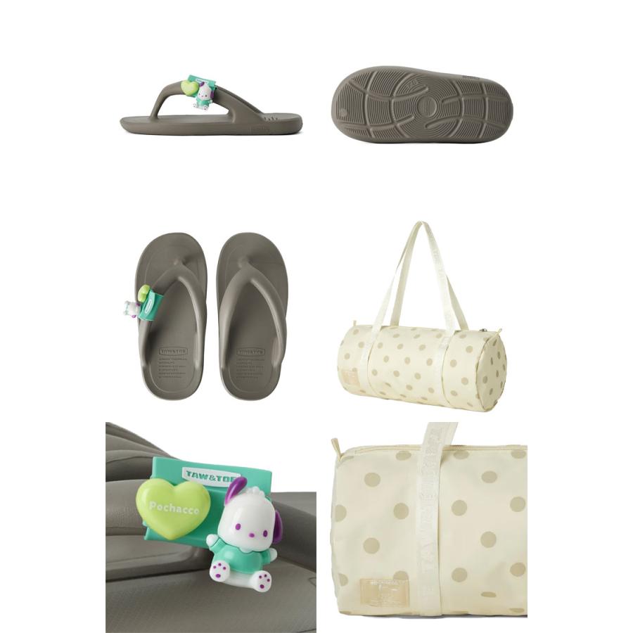 TAW & TOE トー&トー X Sanrio サンリオ レディースサンダル