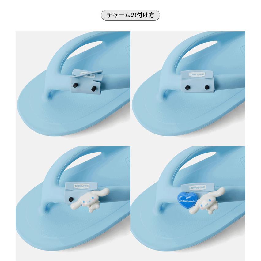 TAW & TOE トー&トー X Sanrio サンリオ レディースサンダル