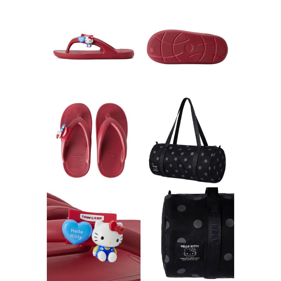 TAW & TOE トー&トー X Sanrio サンリオ レディースサンダル