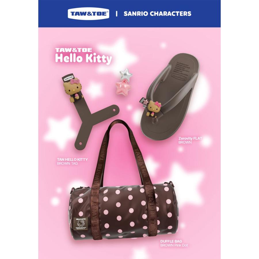 TAW & TOE トー&トー X Sanrio サンリオ レディースサンダル