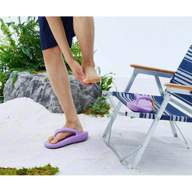 TAW＆TOE トー＆トー サンダル FLIP FLOP ZEROVITY OG LILAC PURPLE フリップフロップ 一体型サンダル 一体形成  シャワーサンダル スライドサンダル ライラック｜a-dot｜08