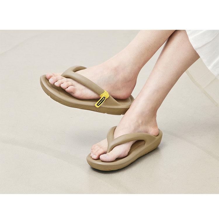 TAW ＆ TOE トー＆トー サンダル FLIP FLOP ZEROVITY BIO SAND BEIGE フリップフロップ 一体型サンダル 一体形成  シャワーサンダル スライドサンダル ZFFSBAJ｜a-dot｜06