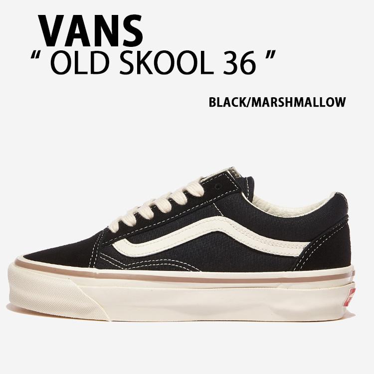 VANS バンズ スニーカー OLD SKOOL 36 BLACK MARSHMALLOW VANS バンズ スニーカー OLD SKOOL 36 BLACK MARSHMALLOW