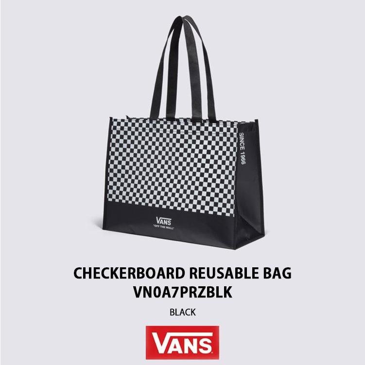 VANS（ヴァンズ） バンズ トートバッグ ショッパーバッグ CHECKERBOARD