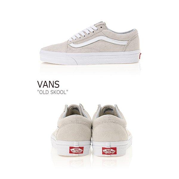 VANS OLD SKOOL PIG SUEDE MOONBEAM TRUE WHITE ホワイト VN0A38G1U5L｜a-dot｜02