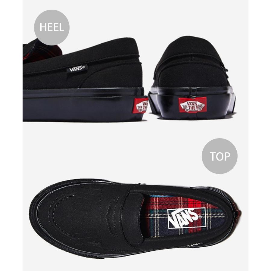 VANS バンズ スニーカー FUDGE LOAFER BLACK V196CF FDG VANS バンズ スニーカー FUDGE LOAFER BLACK V196CF FDG