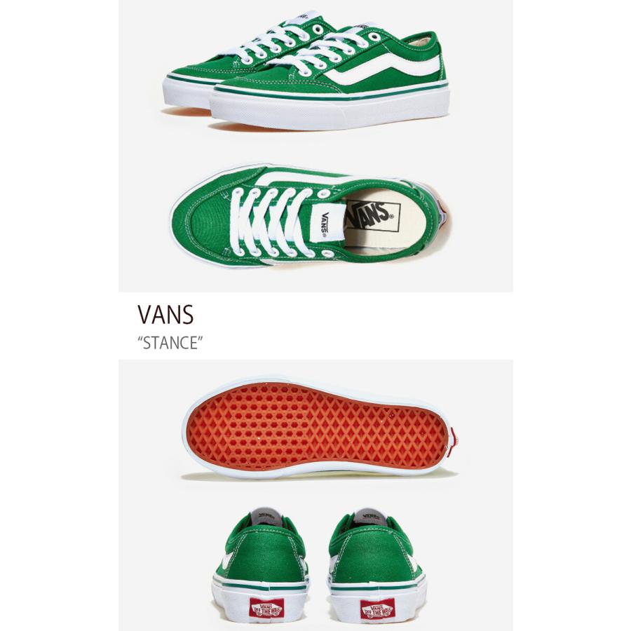 VANS（ヴァンズ） バンズ スニーカー STANCE GREEN WHITE V362 GREEN