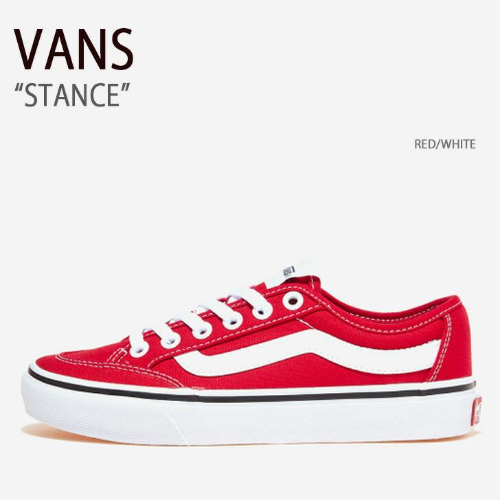 VANS（ヴァンズ） バンズ スニーカー STANCE RED WHITE V362 RED/WHITE
