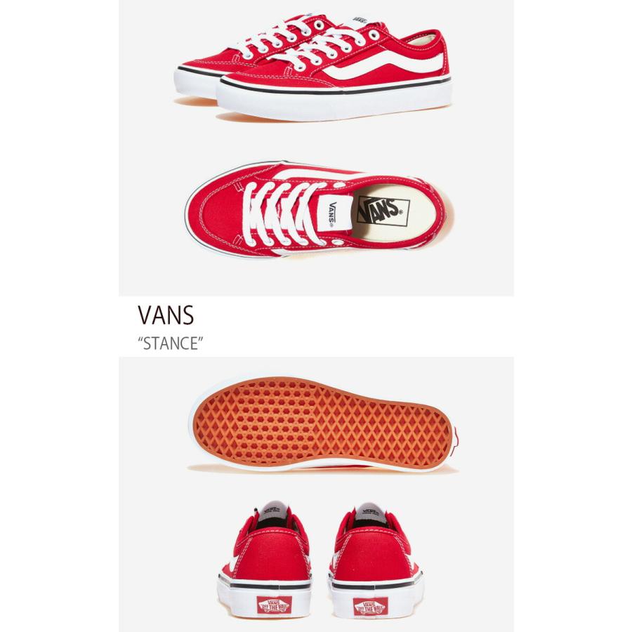 VANS（ヴァンズ） バンズ スニーカー STANCE RED WHITE V362 RED/WHITE