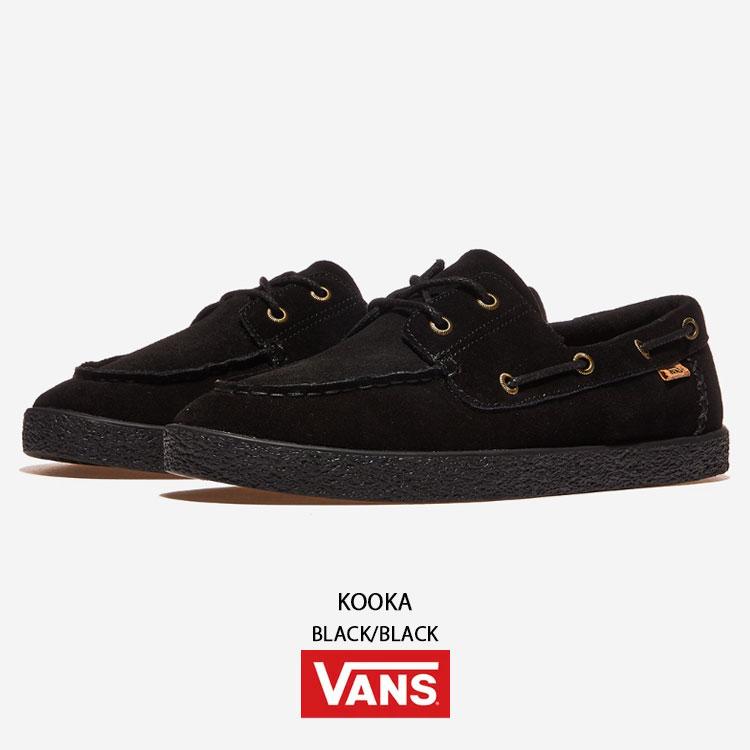 新品 バンズ クーカ スエード モカシン デッキ スニーカー 黒 27.0 ① VANS バンズ KOOKA クーカ V3730 スエード 28.5cm - メルカリ