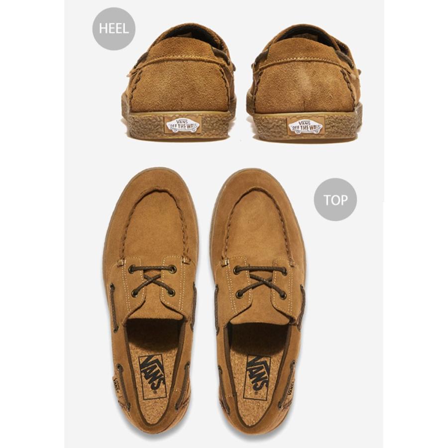 【値下げ】VANS デッキシューズ KOOKA 28cm ブラウン スエード VANS（ヴァンズ） バンズ スニーカー KOOKA WHEAT GUM V3730 クーカ