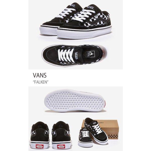 FALKEN（VANS） VANS バンズ スニーカー FALKEN BLACK WHITE
