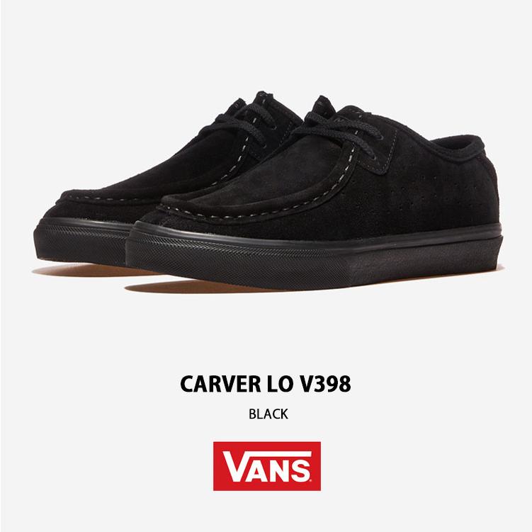 VANS バンズ スニーカー CARVER LO V398 BLACK シューズ VANS バンズ スニーカー CARVER LO V398 BLACK シューズ