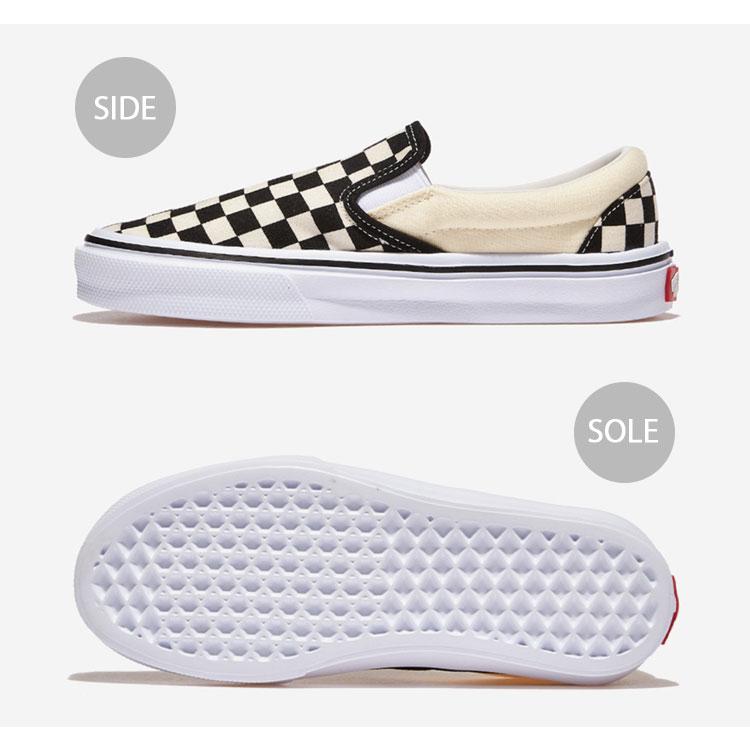 VANS（ヴァンズ） バンズ スニーカー SLIP ON LITE BLACK WHITE