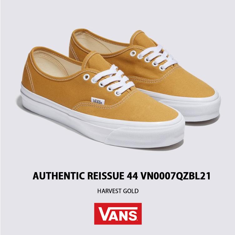 VANS バンズ スニーカー AUTHENTIC REISSUE 44 HARVEST GOLD VN0007QZBL2 オーセンティック リイシュー VANS（ヴァンズ） バンズ スニーカー AUTHENTIC REISSUE 44 HARVEST