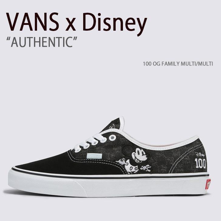 VANS バンズ スニーカー AUTHENTIC DISNEY 100 OG FAMILY MULTI VANS バンズ スニーカー AUTHENTIC DISNEY 100 OG FAMILY MULTI