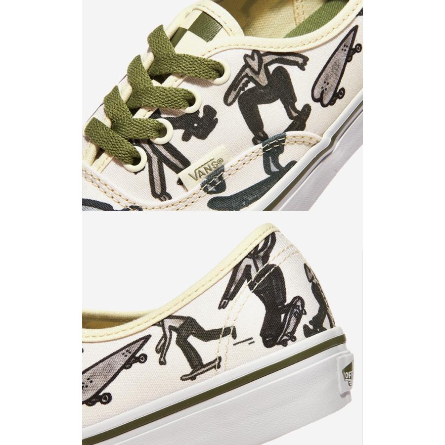 VANS バンズ スニーカー AUTHENTIC MARSHMALLOW OLIVE GREEN