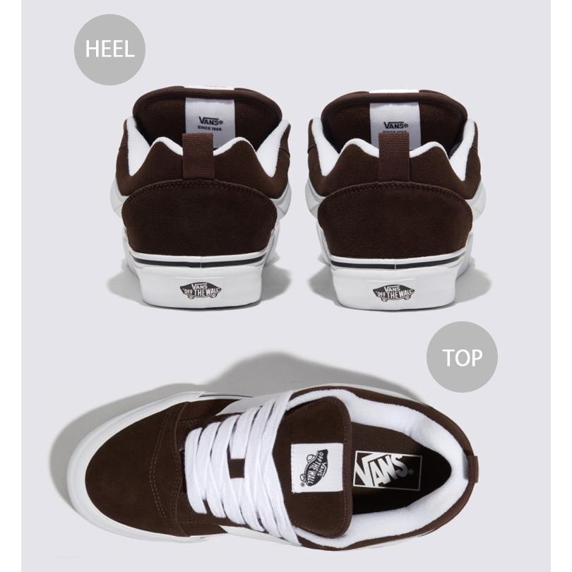 VANS（ヴァンズ） バンズ スニーカー KNU SKOOL BROWN WHITE