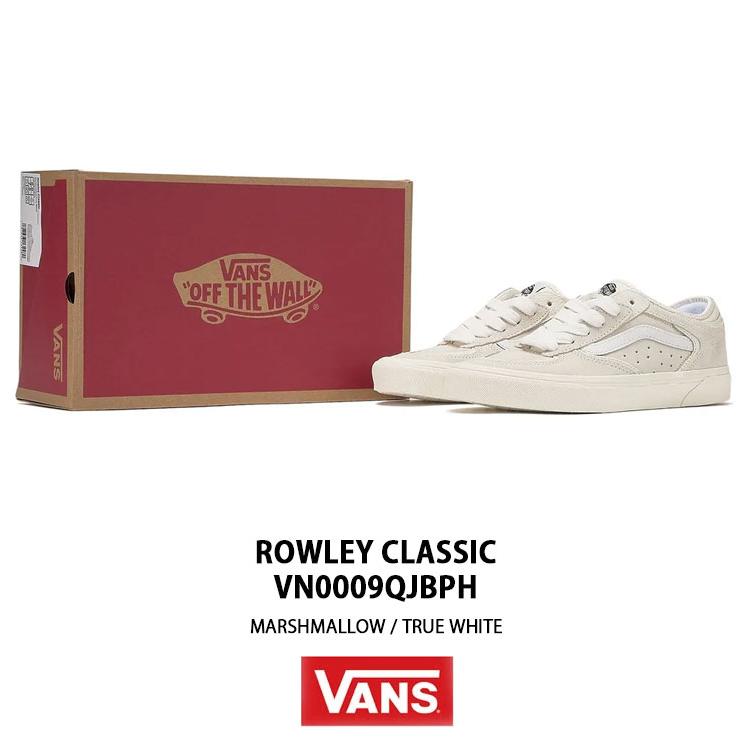 VANS バンズ スニーカー ROWLEY CLASSIC VN0009QJBPH WHITE シューズ　ローリークラシック ホワイト メンズ レディース VANS（ヴァンズ） バンズ スニーカー ROWLEY CLASSIC VN0009QJBPH