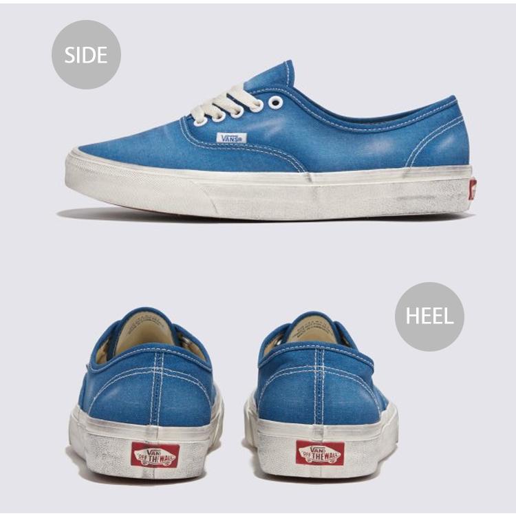 VANS バンズ スニーカー AUTHENTIC WAVE WASHED BLUE VN000BW5CJE オーセンティックブルー VANS（ヴァンズ） バンズ スニーカー AUTHENTIC WAVE WASHED BLUE