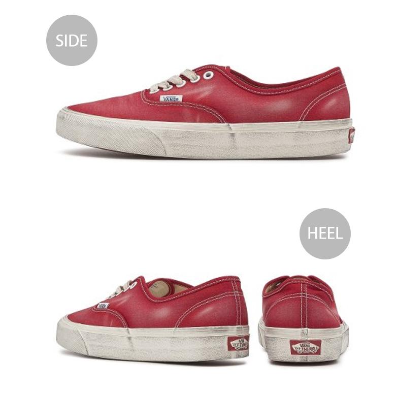 VANS（ヴァンズ） バンズ スニーカー AUTHENTIC WAVE WASHED RED