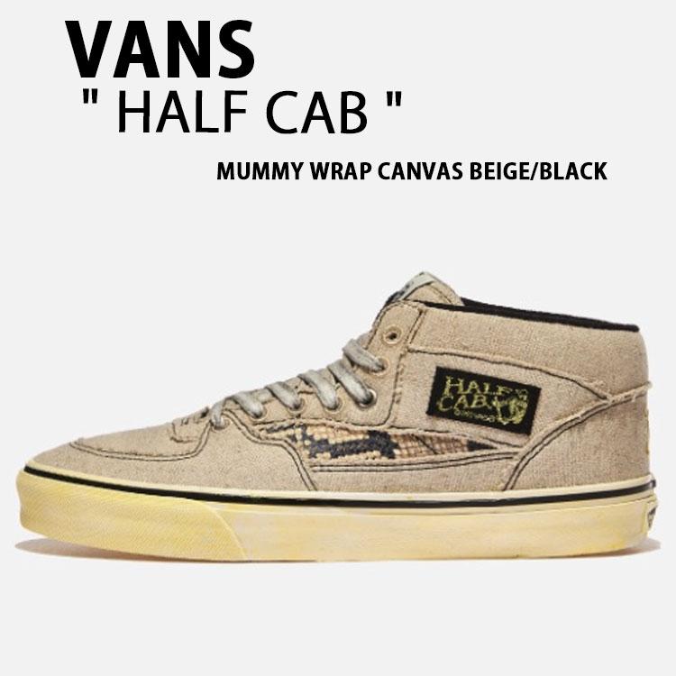 VANS（ヴァンズ） バンズ スニーカー MUMMY WRAP CANVAS BEIGE BLACK