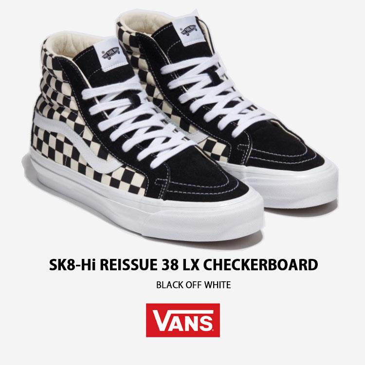 VANS バンズ スニーカー SK8-Hi REISSUE 38 LX CHECKERBOARD