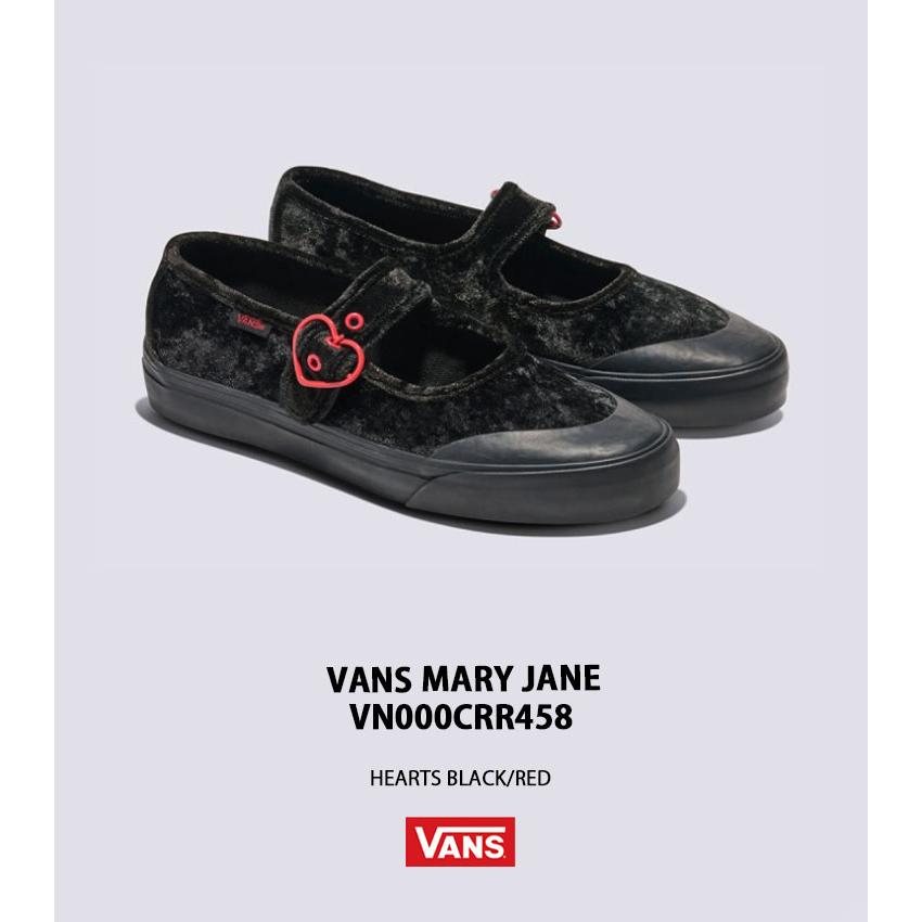VANS（ヴァンズ） バンズ スニーカー MARY JANE HEARTS BLACK RED