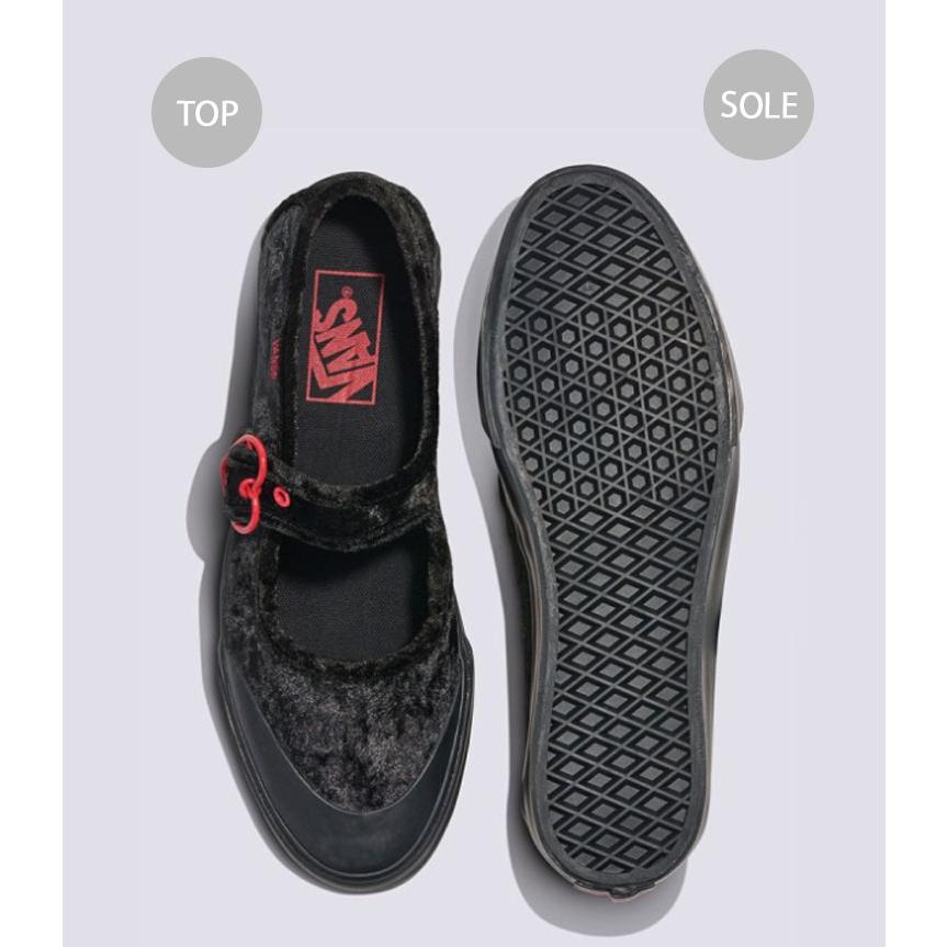 VANS バンズ スニーカー MARY JANE HEARTS BLACK RED VN000CRR458 メリージェーン ハート ブラック レッド レディース VANS（ヴァンズ） バンズ スニーカー MARY JANE HEARTS BLACK RED
