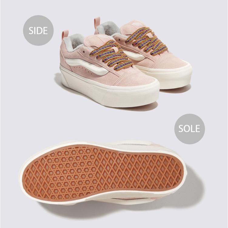 VANS バンズ スニーカー KNU STACK LACES MULTI VN000CRSBMC ニュースタック レースマルチ レディース ...