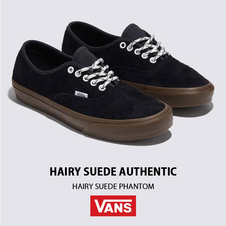 VANS バンズ スニーカー HAIRY SUEDE AUTHENTIC PHANTOM
