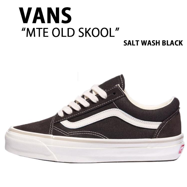 VANS バンズ スニーカー MTE OLD SKOOL VN000CY2BLK エムティーイー オールドスクール ソルト ウォッシュ ブラック メンズ レディース 男性用 女性用 VANS（ヴァンズ） バンズ スニーカー MTE OLD SKOOL VN000CY2BLK