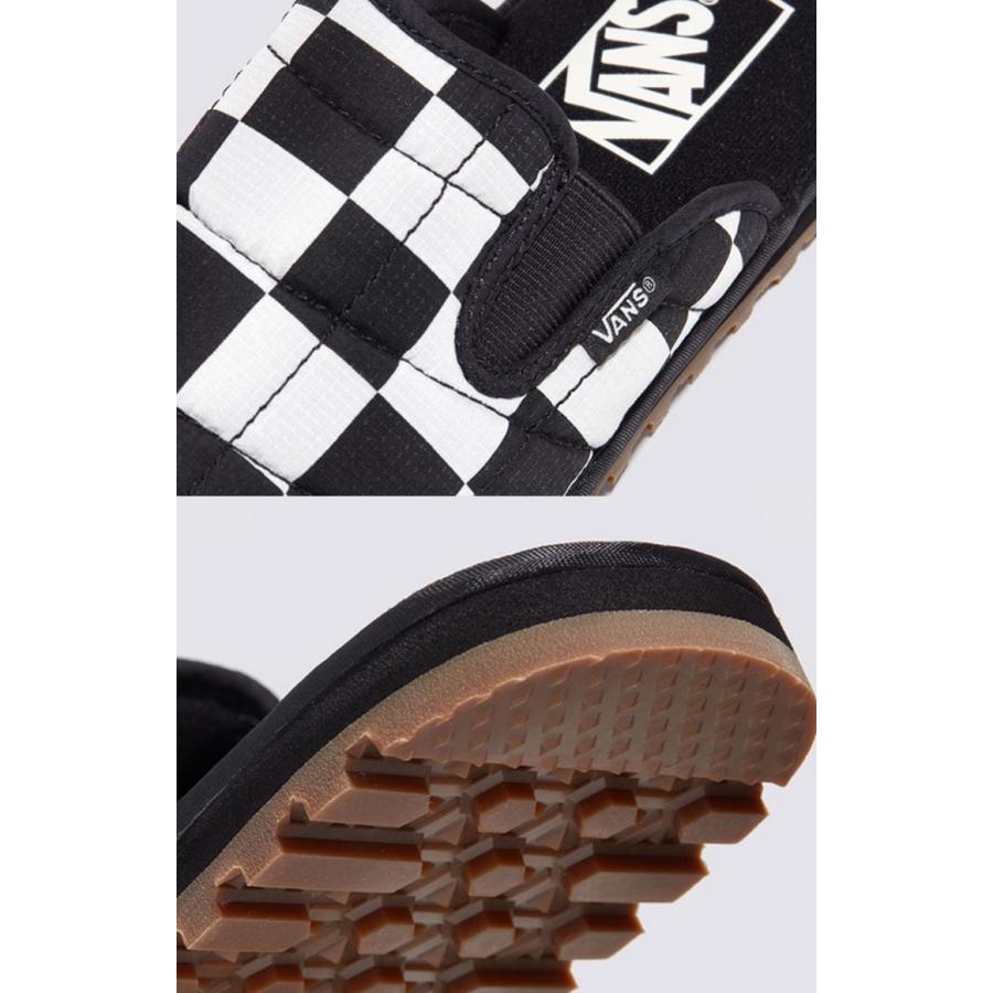 VANS バンズ ミュール シューズ MTE MOUNTAIN MULE QUILTED CHECKERBOARD BLACK VN000D27BPS マウンテンミュール  チェッカーボード ブラック VANS（ヴァンズ） バンズ ミュール シューズ MTE MOUNTAIN MULE