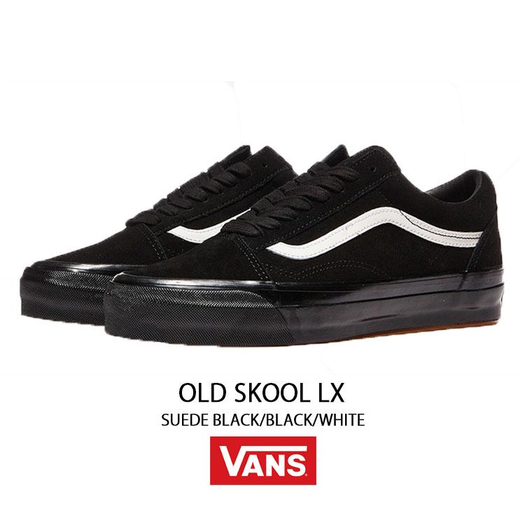VANS（ヴァンズ） バンズ スニーカー OLD SKOOL LX SUEDE BLACK BLACK