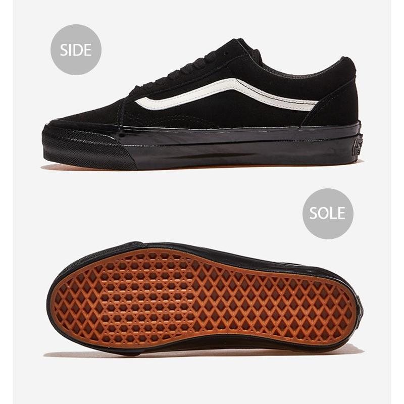 VANS（ヴァンズ） バンズ スニーカー OLD SKOOL LX SUEDE BLACK BLACK