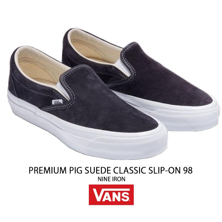 VANS（ヴァンズ） バンズ スニーカー PREMIUM PIG SUEDE CLASSIC SLIP