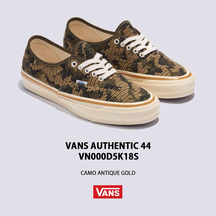 Vans premium authentic カモアンティークゴールド26cm Vans Premium LX Authentic 44 | Camo Antique Gold – Imperfects