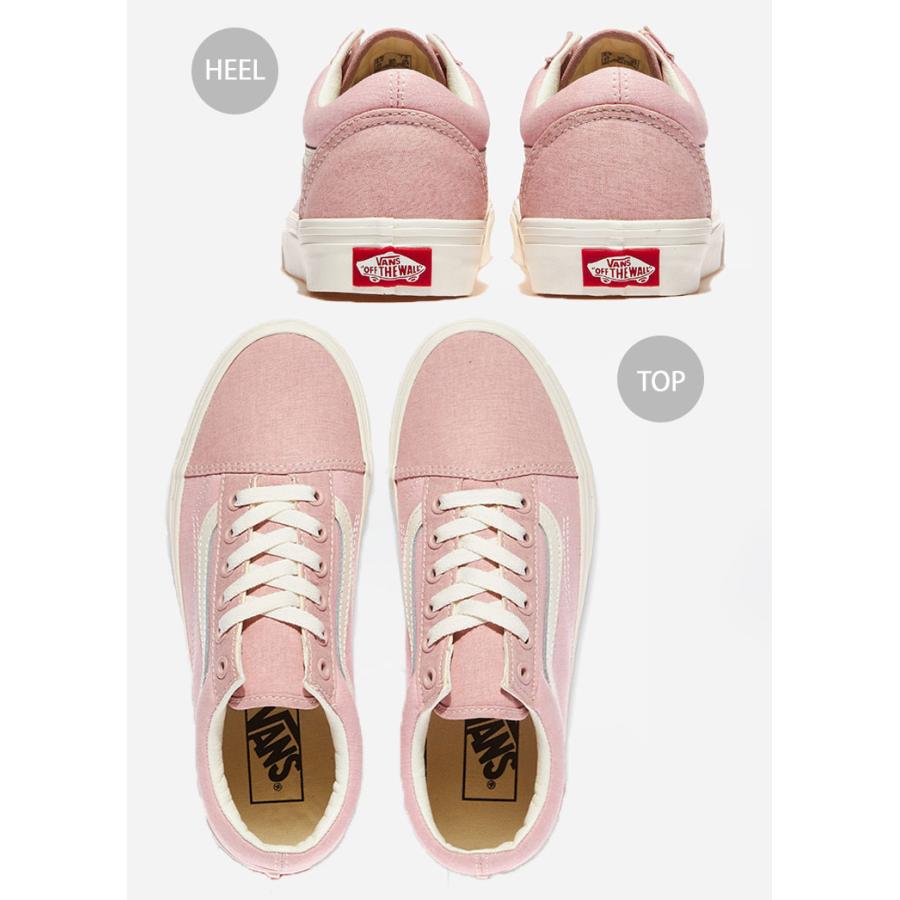 VANS（ヴァンズ） バンズ スニーカー OLD SKOOL SALT WASH SILVER PINK 