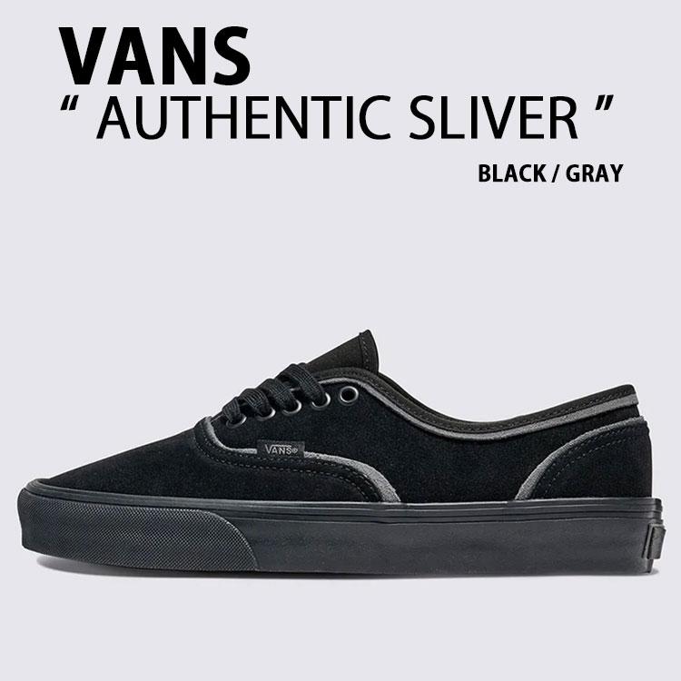 VANS バンズ スニーカー AUTHENTIC SLIVER VN000D6DDE2 BLACK