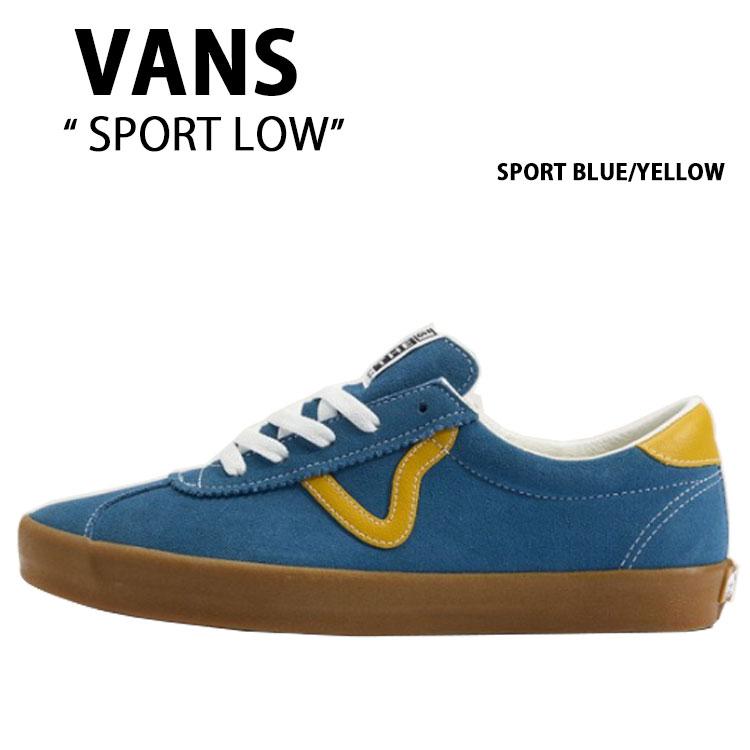 VANS バンズ スニーカー SPORT LOW SPORT BLUE YELLOW VN000D6NBYL スポーツ ロー スポーツ ブルー イエロー 男性用 女性用 VANS（ヴァンズ） バンズ スニーカー SPORT LOW SPORT BLUE YELLOW