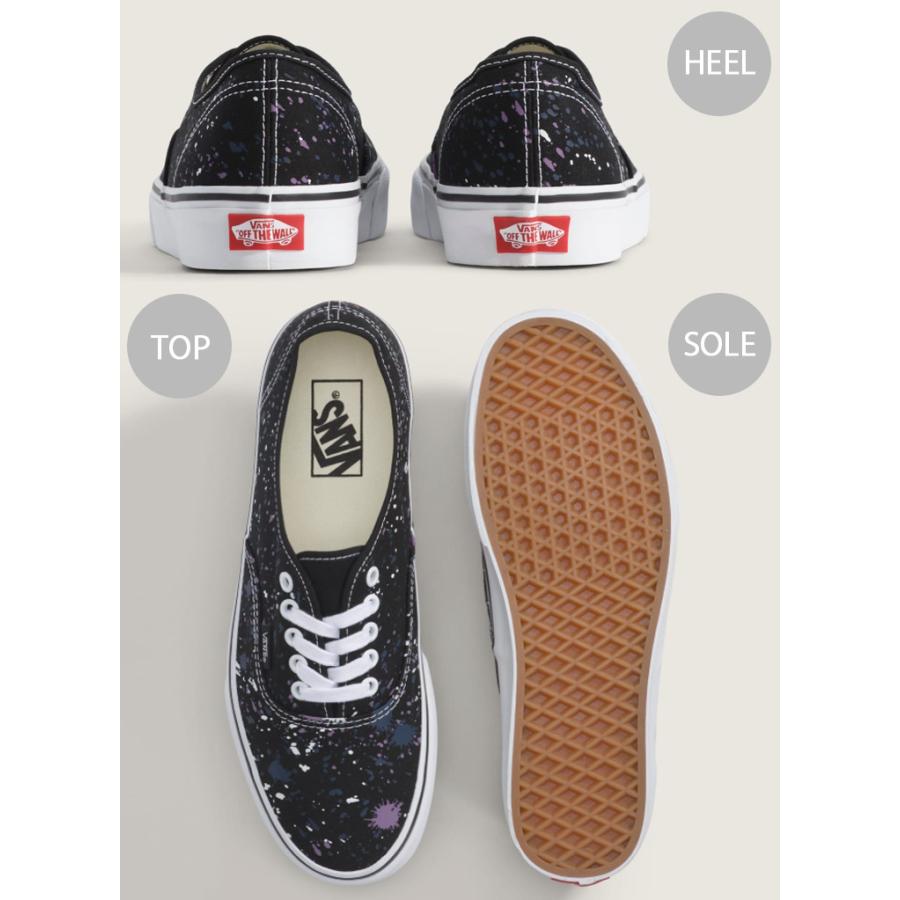 VANS（ヴァンズ） バンズ スニーカー AUTHENTIC SPLATTER BLACK MULTI 