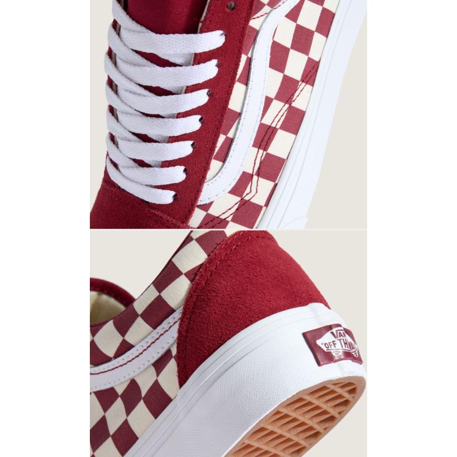 VANS バンズ　オールドスクール　チェッカーボードフローラルブラン　27.5　新品未使用 VANS（ヴァンズ） バンズ スニーカー OLD SKOOL CHECKERBOARD RED