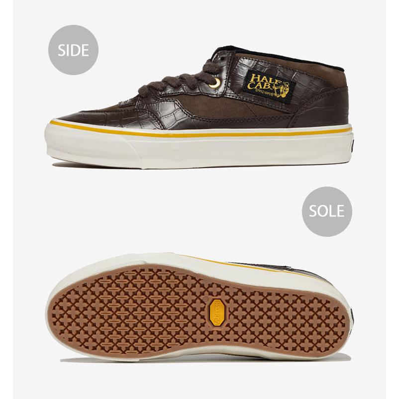 VANS バンズ スニーカー OTW HALF CAB 33 VIBRAM CLASSIC VN000E93GHR シューズ ハーフキャブ33 ビブラムクラシック スエード BROWN VANS（ヴァンズ） バンズ スニーカー OTW HALF CAB 33 VIBRAM CLASSIC