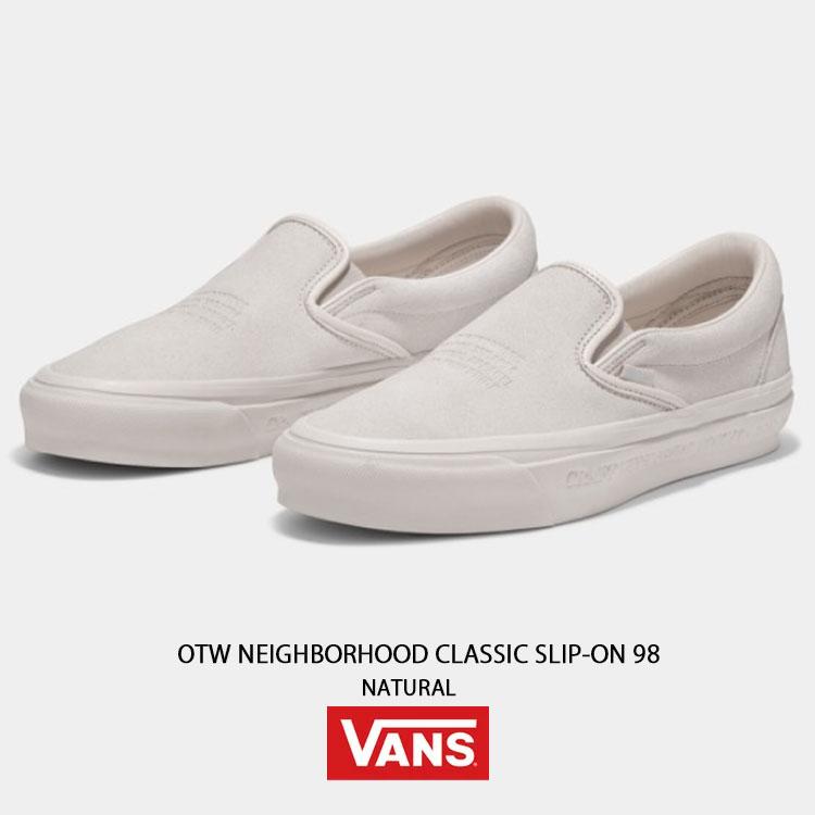 VANS（ヴァンズ） バンズ スニーカー OTW NEIGHBORHOOD CLASSIC SLIP 