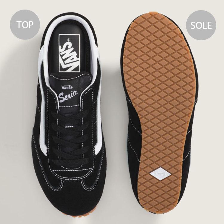 VANS（ヴァンズ） バンズ スニーカー SUPER LOWPRO MULE BLACK WHITE