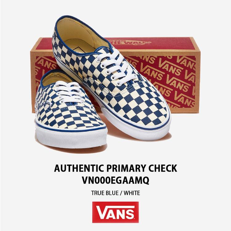 VANS（ヴァンズ） バンズ スニーカー AUTHENTIC PRIMARY CHECK